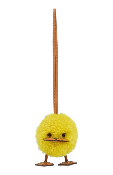 Duck Charm in Lamb Fur and Visetos