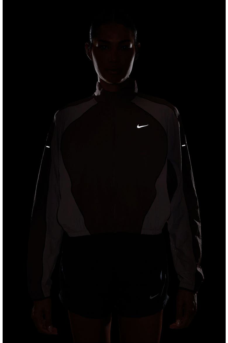 Swift UV Repel Running Jacket, Alternate, color, TATTOO/REFLECTIVE SILVER