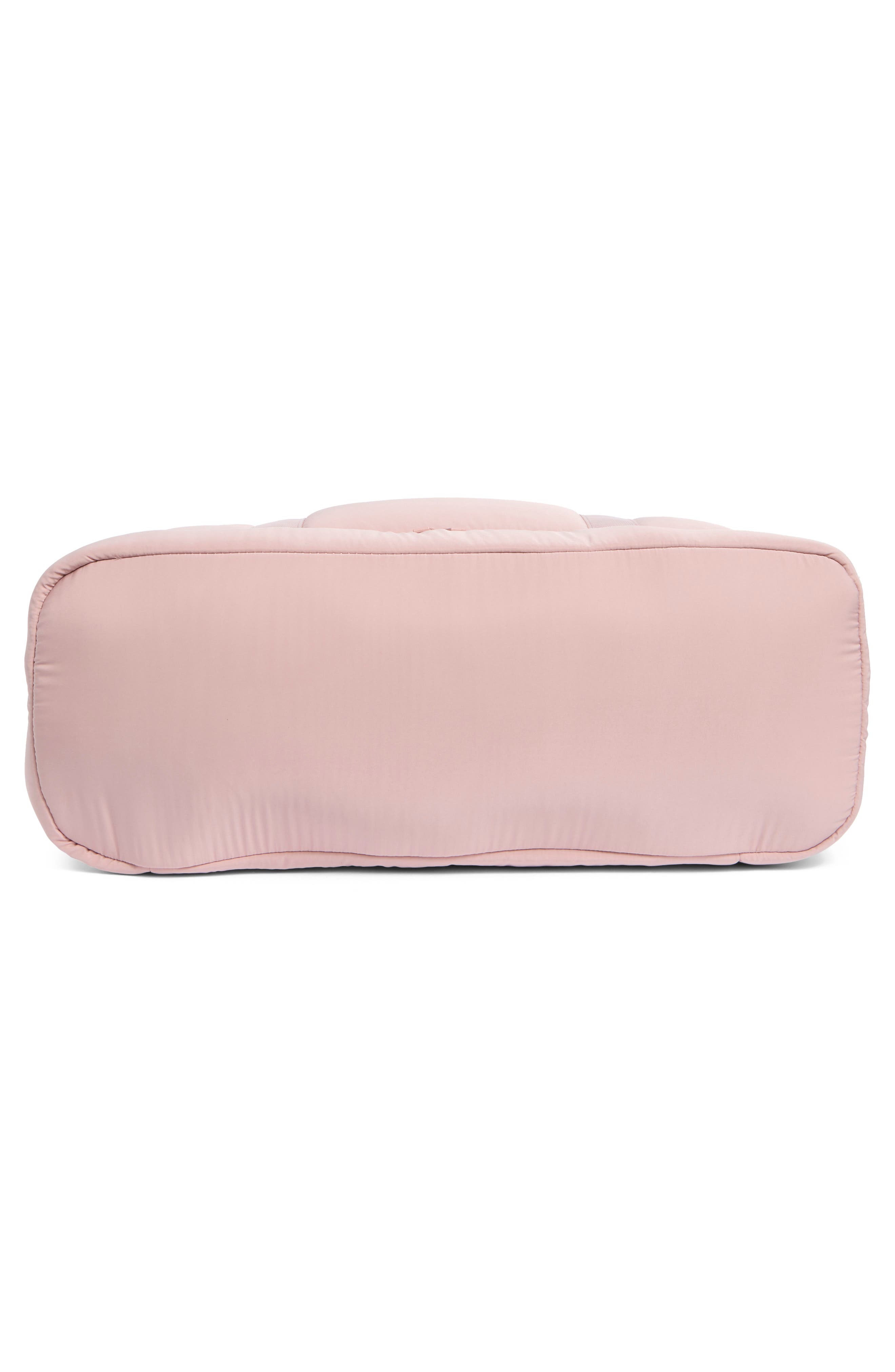 Cloud Drop Bottom Duffle Bag, Alternate, color, NORDSTROM BLUSH