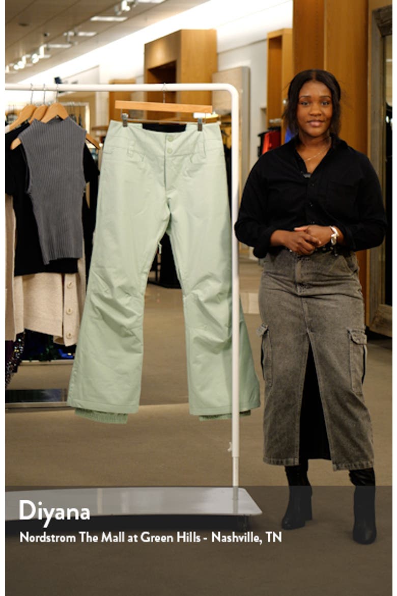 Diversion Waterproof Shell Snow Pants video