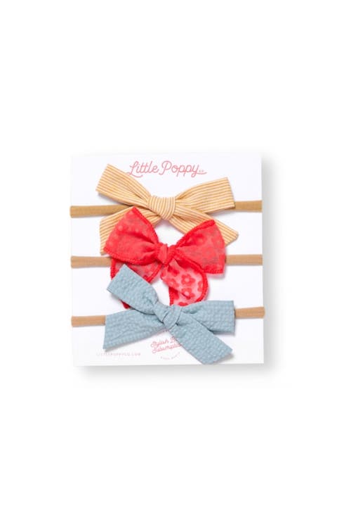 The Headband Mini Bow Set