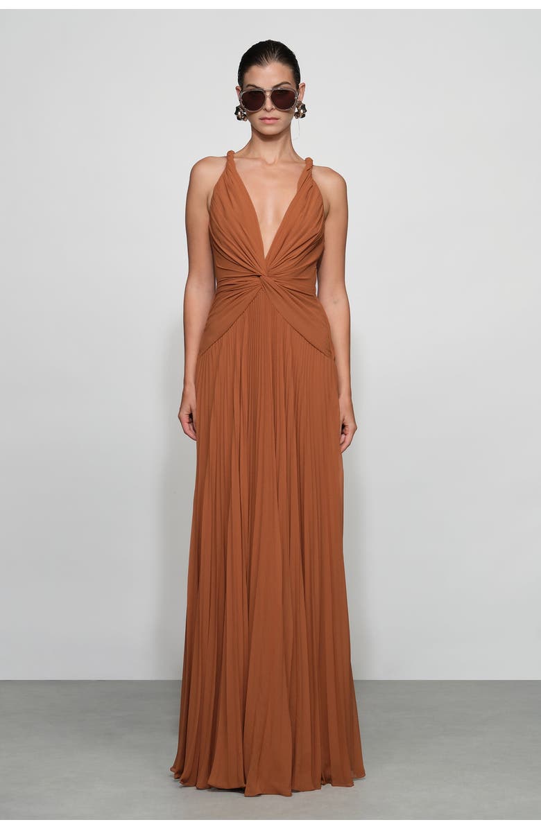 Et Ochs Haddon Gown, Alternate, color, Tuscan