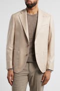 Zanella Travisio Tan Wrinkle Resistant Cashmere Sport Coat
