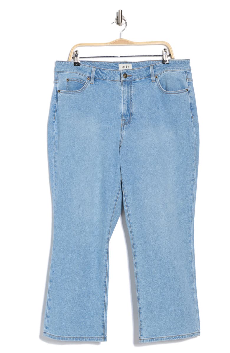 Joie Sylvie Ankle Straight Leg Jeans, Alternate, color, West Kinney Wash