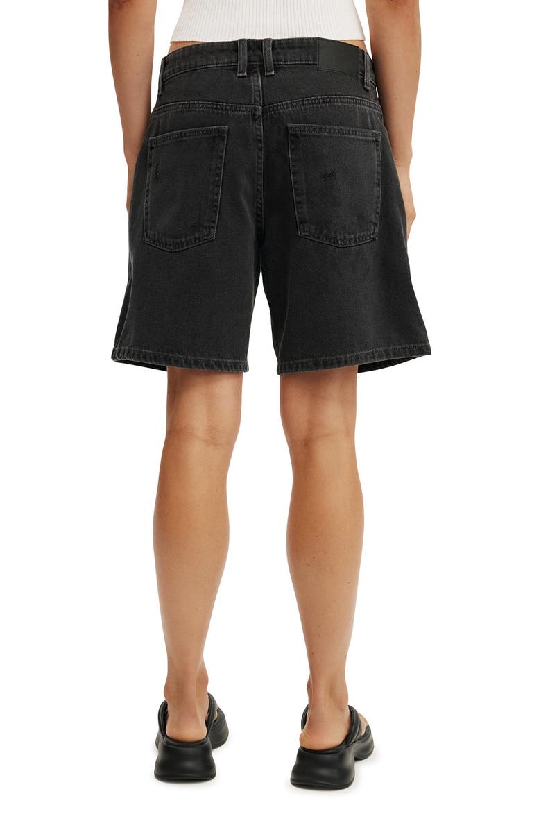 Cotton On Women's Relaxed Denim Short, Alternate, color, 