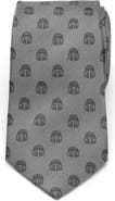Cufflinks, Inc. Star Wars™ - Mandalorian Helmet Silk Tie