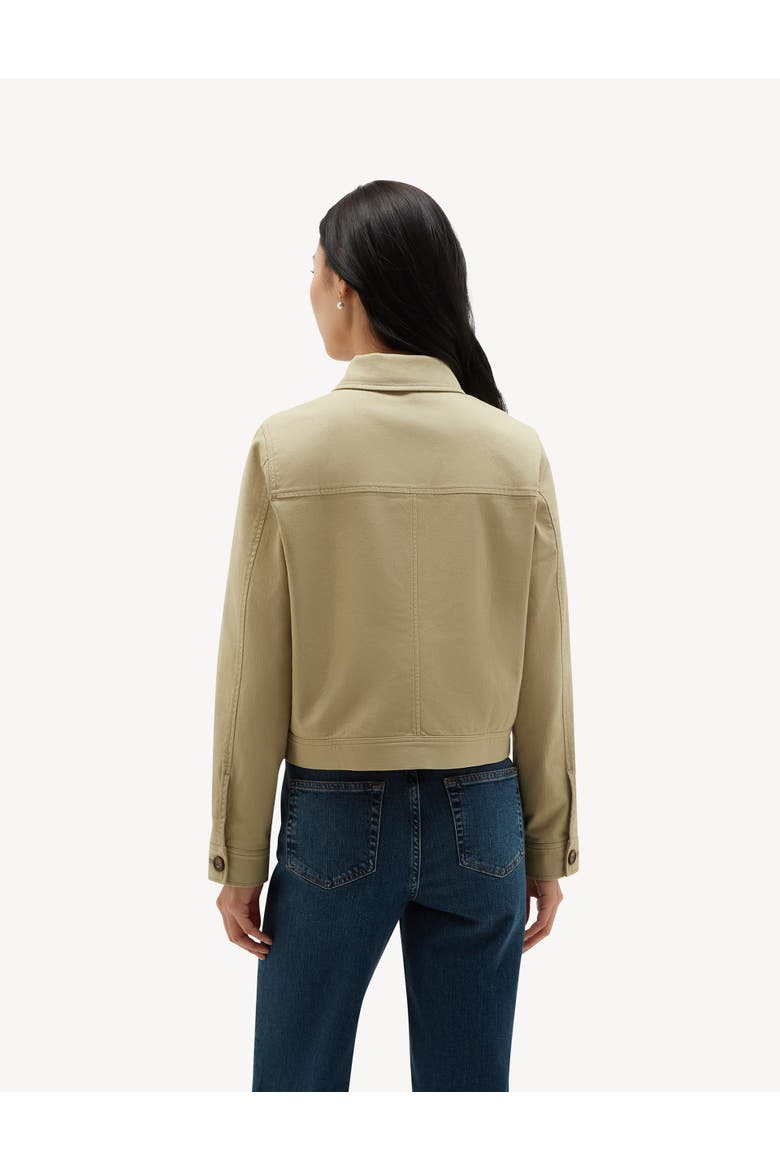 Manon Button-Front Utility Jacket, Alternate, color, Palesagegreen