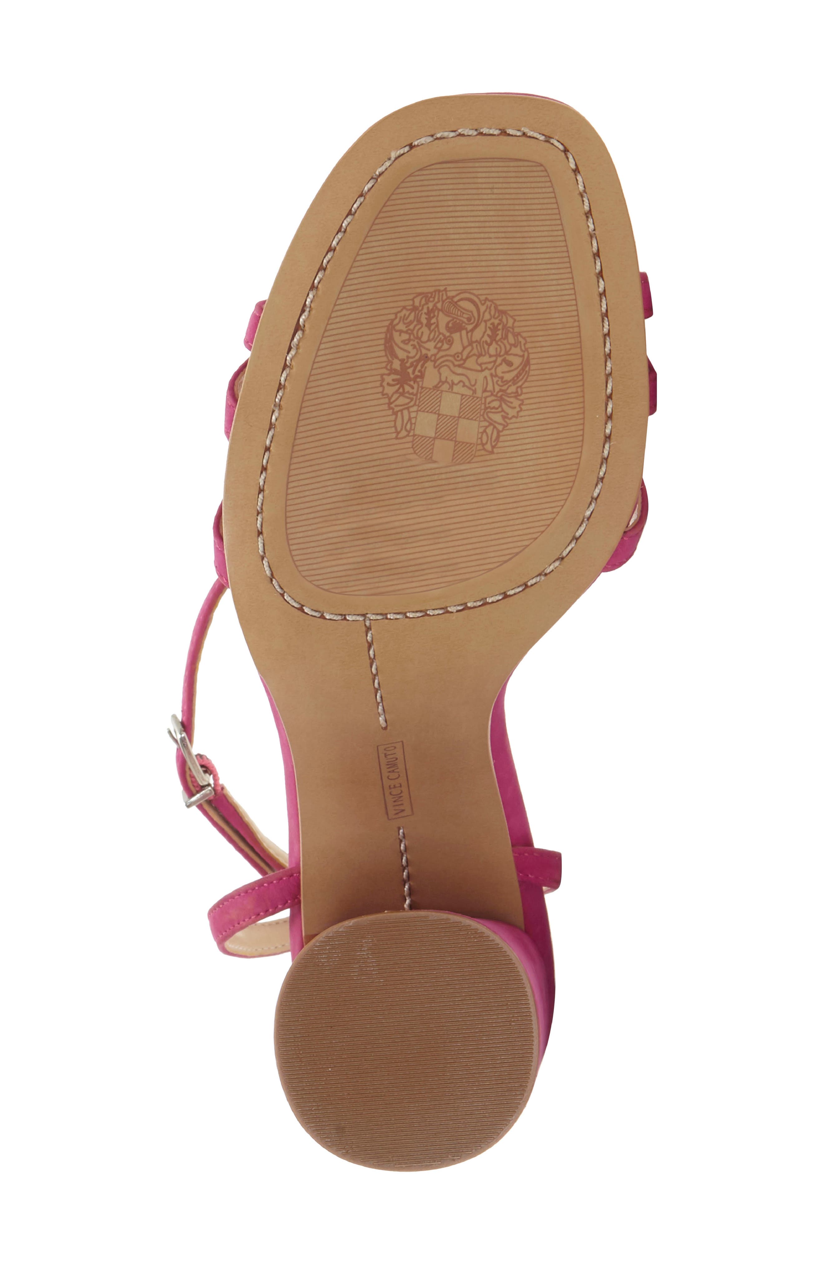 Kantiel Sandal, Alternate, color, COSMO PINK LEATHER