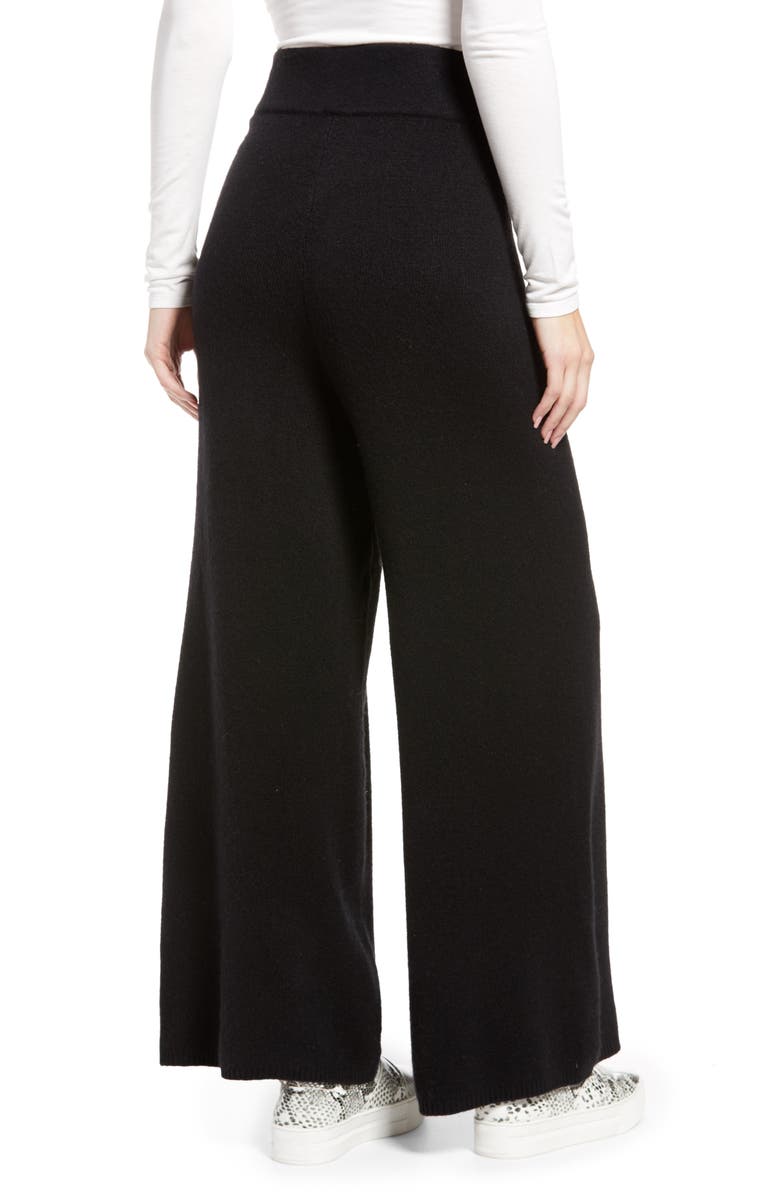 Nordstrom Wide Leg Sweater Pants, Alternate, color,