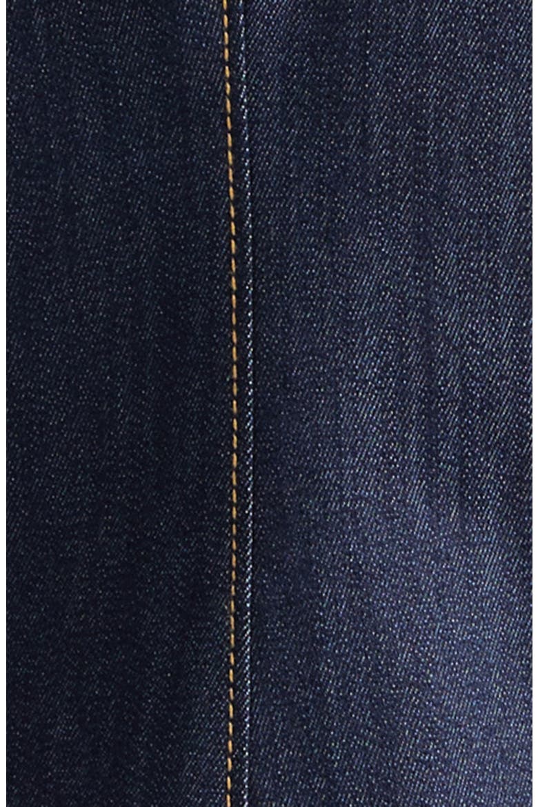 Louisa Cotton Blend Jacket, Alternate, color, INDIGO