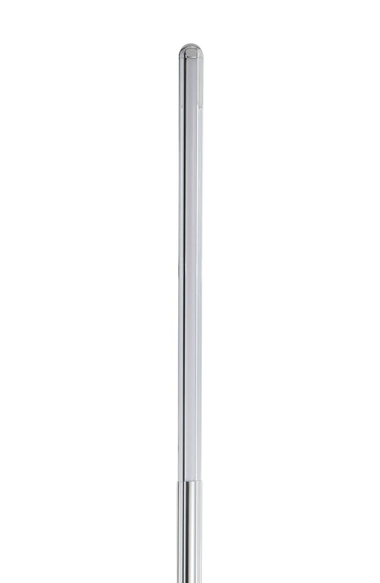 JONATHAN Y Roxanna 68" Integrated LED Metal Floor Lamp, Chrome, Alternate, color, Chrome