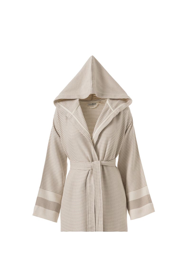 Pixel Turkish Cotton Towel Robe, Alternate, color, Sand