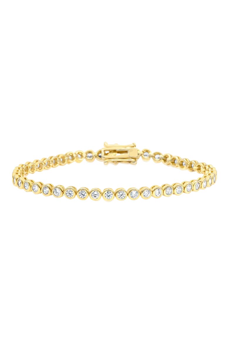 Classic Bezel Tennis Bracelet, Main, color, GOLD