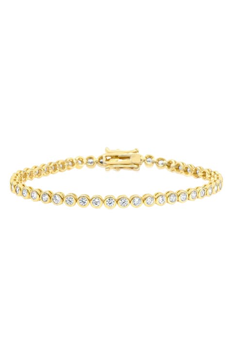 Classic Bezel Tennis Bracelet