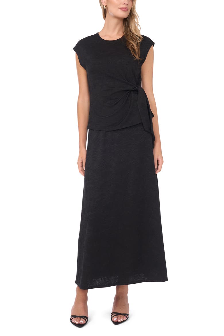 A-Line Maxi Skirt, Alternate, color, RICH BLACK