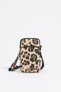 Bimba y Lola Leopard Print Nylon Phone Case