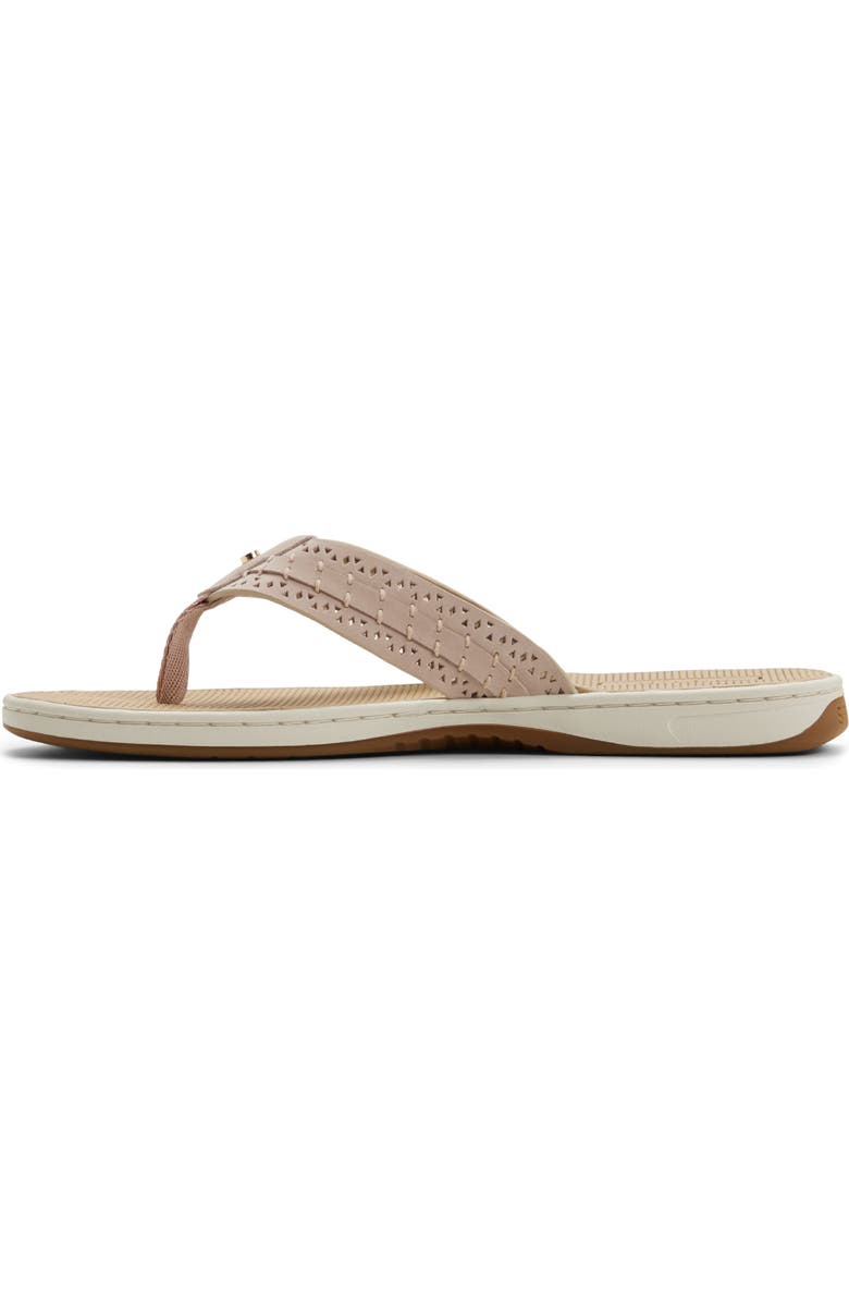 Sperry Seafish 3 Perforated Flip Flop, Alternate, color,
