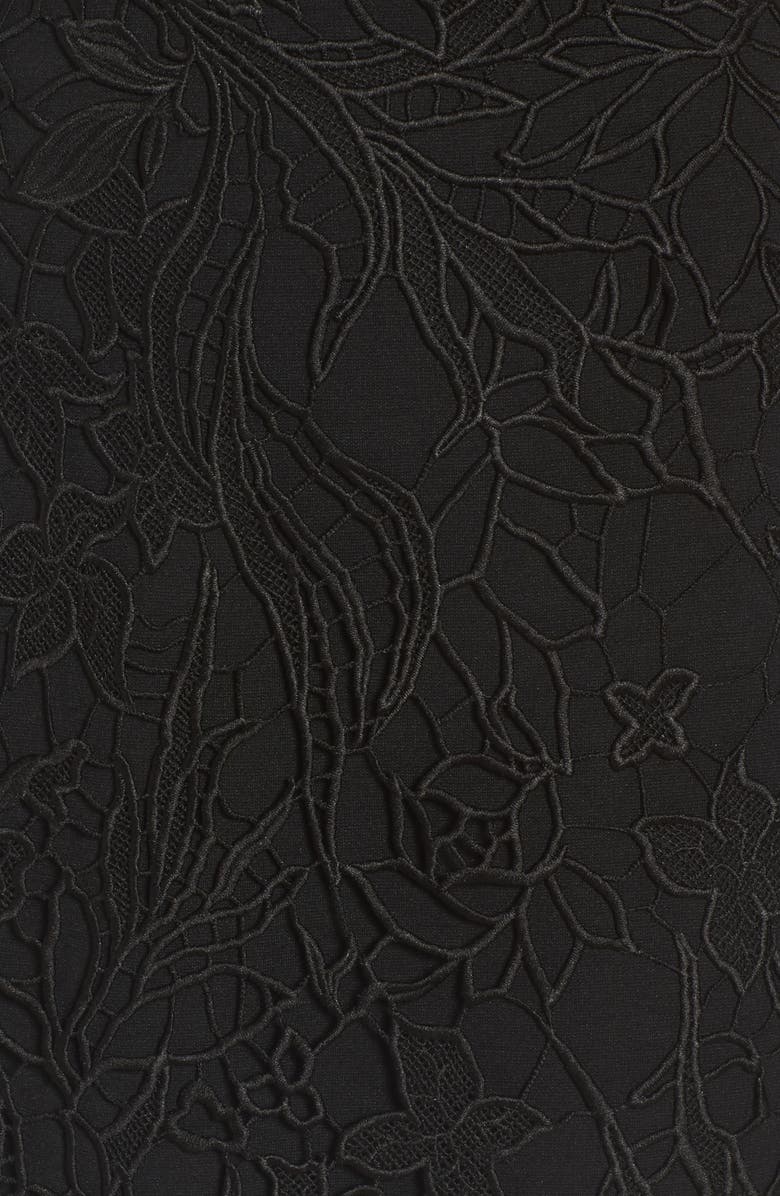 ASTR the Label Felicity Sheath Dress, Alternate, color, Black