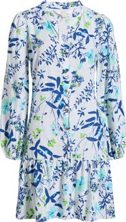 Lilly Pulitzer® Shaley Print Long Sleeve Tunic Dress