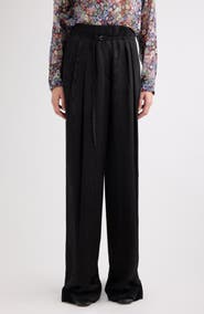 Dries Van Noten Peacha Moir\t Viscose Pants