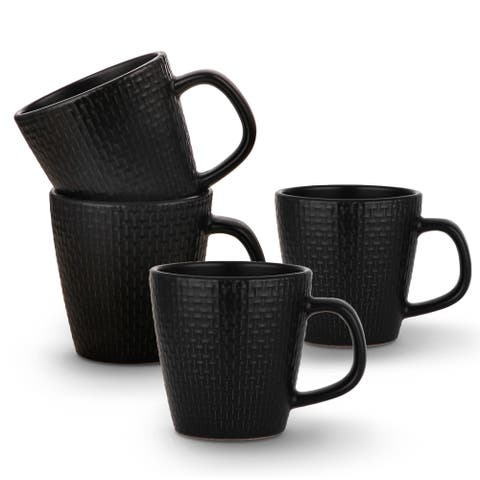 Abigael Stoneware 4-Piece Mug Set