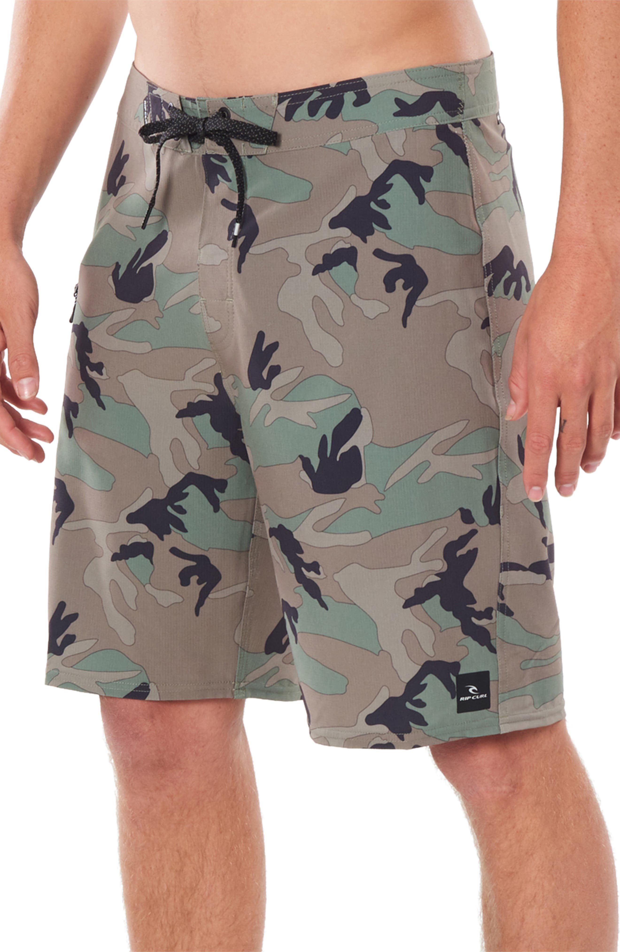 Rip Curl Sunny Side Straight Swim Trunks (Men) | Nordstrom