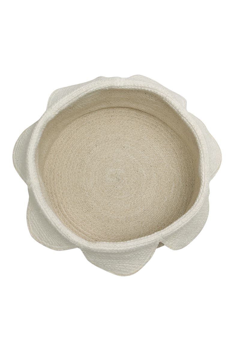 Petals Basket, Alternate, color, IVORY/ NATURAL