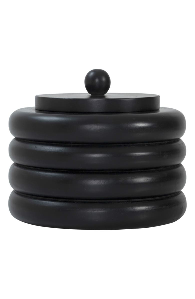 Renwil Cipher Rib Lidded Wood Box, Alternate, color, 