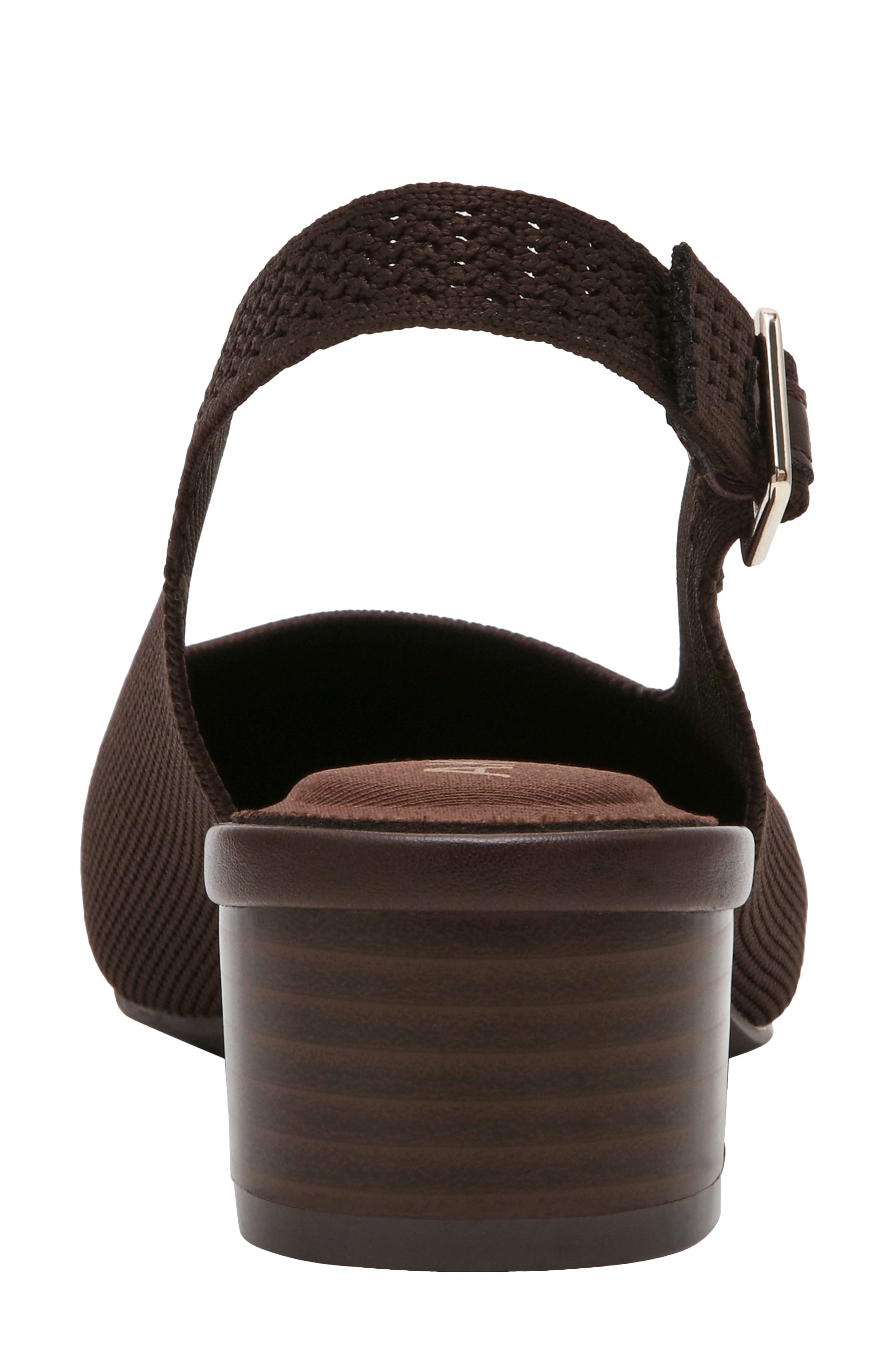 Urix Slingback Pump, Alternate, color, BROWN KNIT