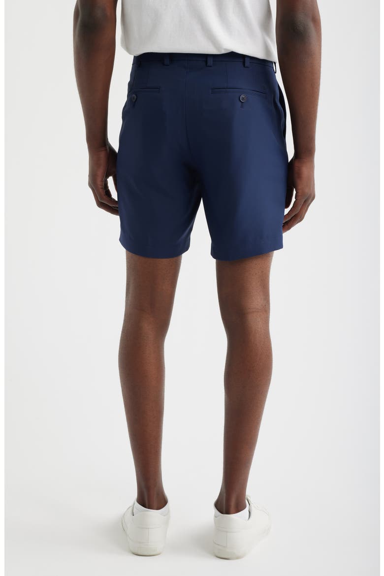 Salem 7-Inch High Drape Performance Shorts, Alternate, color, BLUE