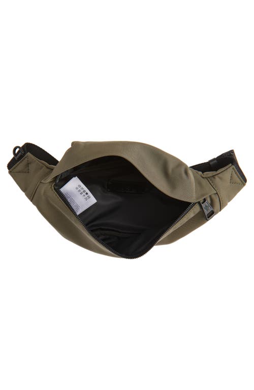 Moncler Small Durance Water Repellent Belt Bag In Olive Green