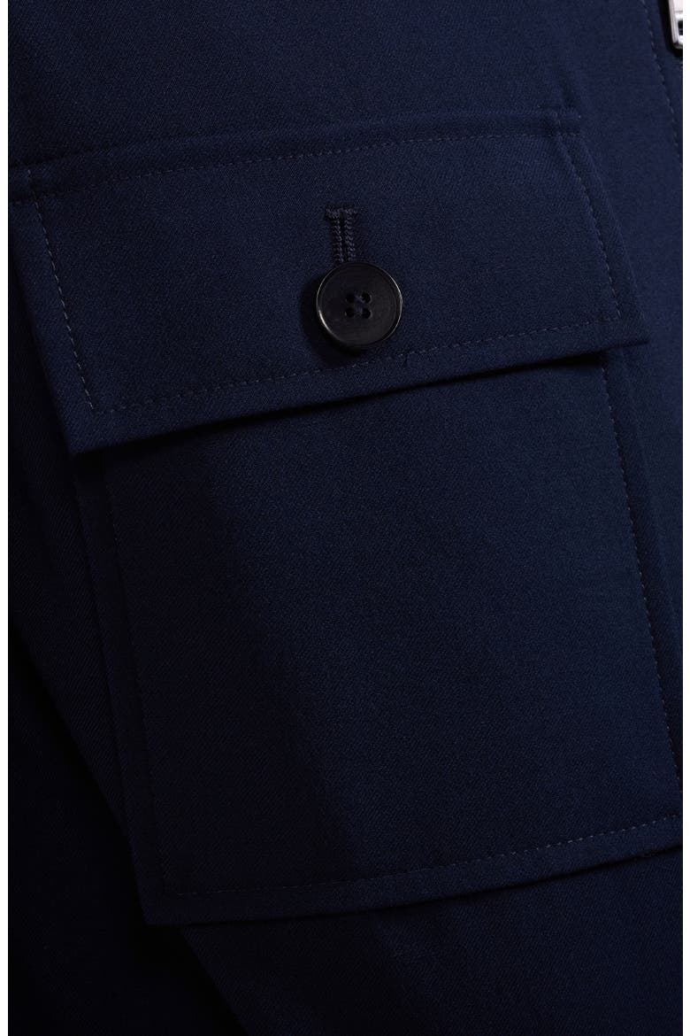 AeroTech Travel Shirt Jacket, Alternate, color, NAVY