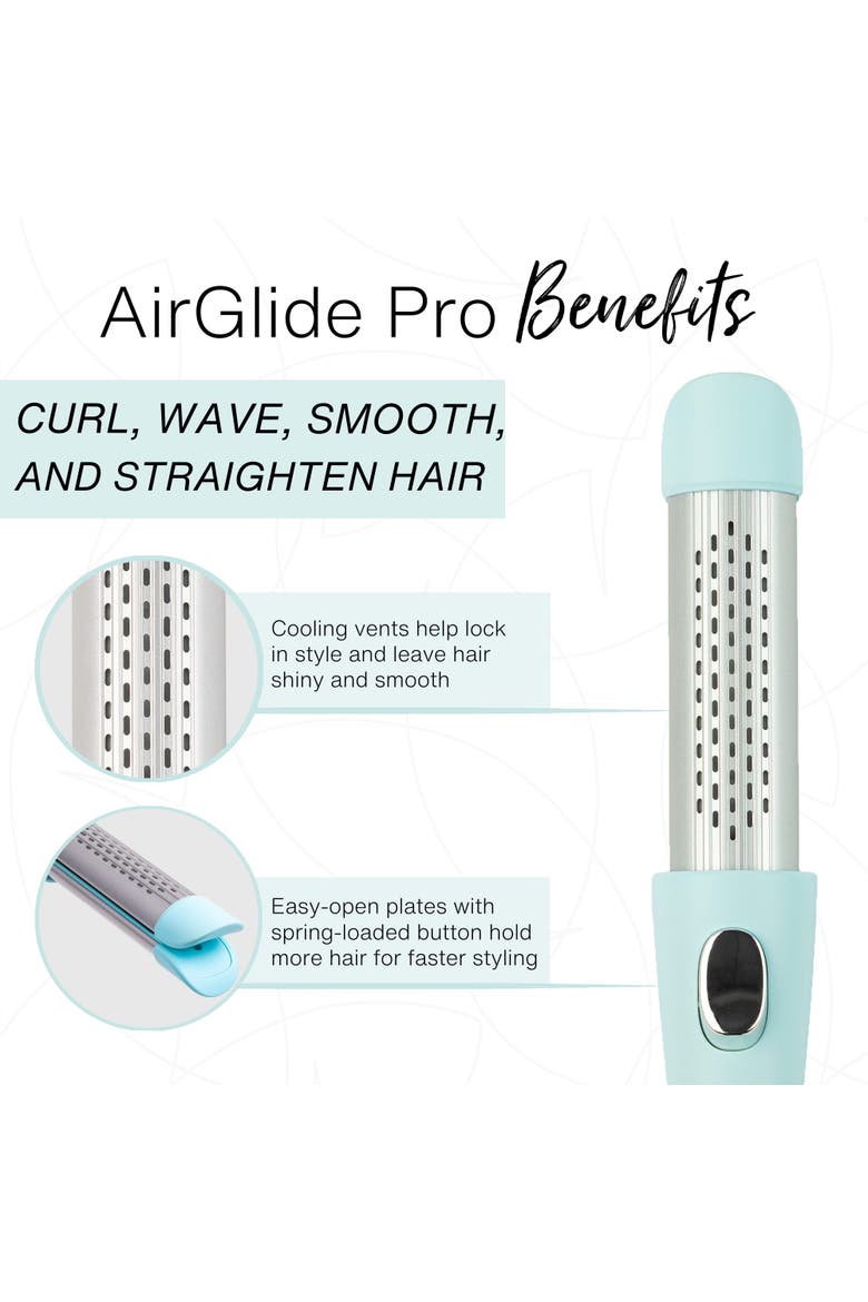 AirGlide Pro Cool Breeze Styler, Alternate, color, Rose Quartz