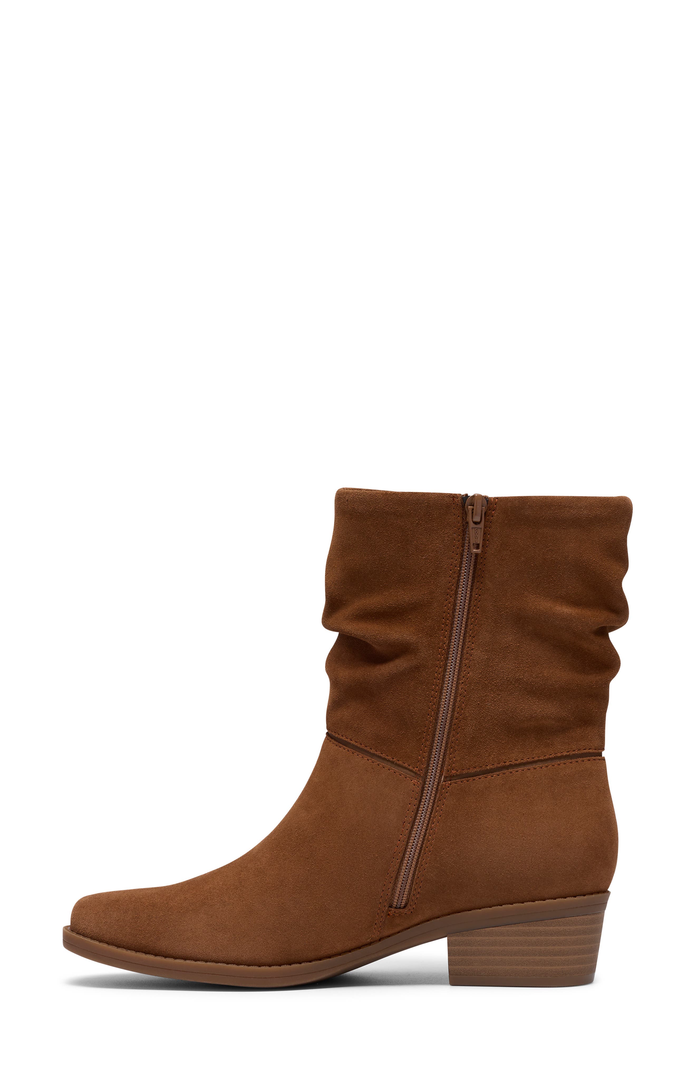 Danyelle Ruby Bootie, Alternate, color, DARK TAN SUEDE