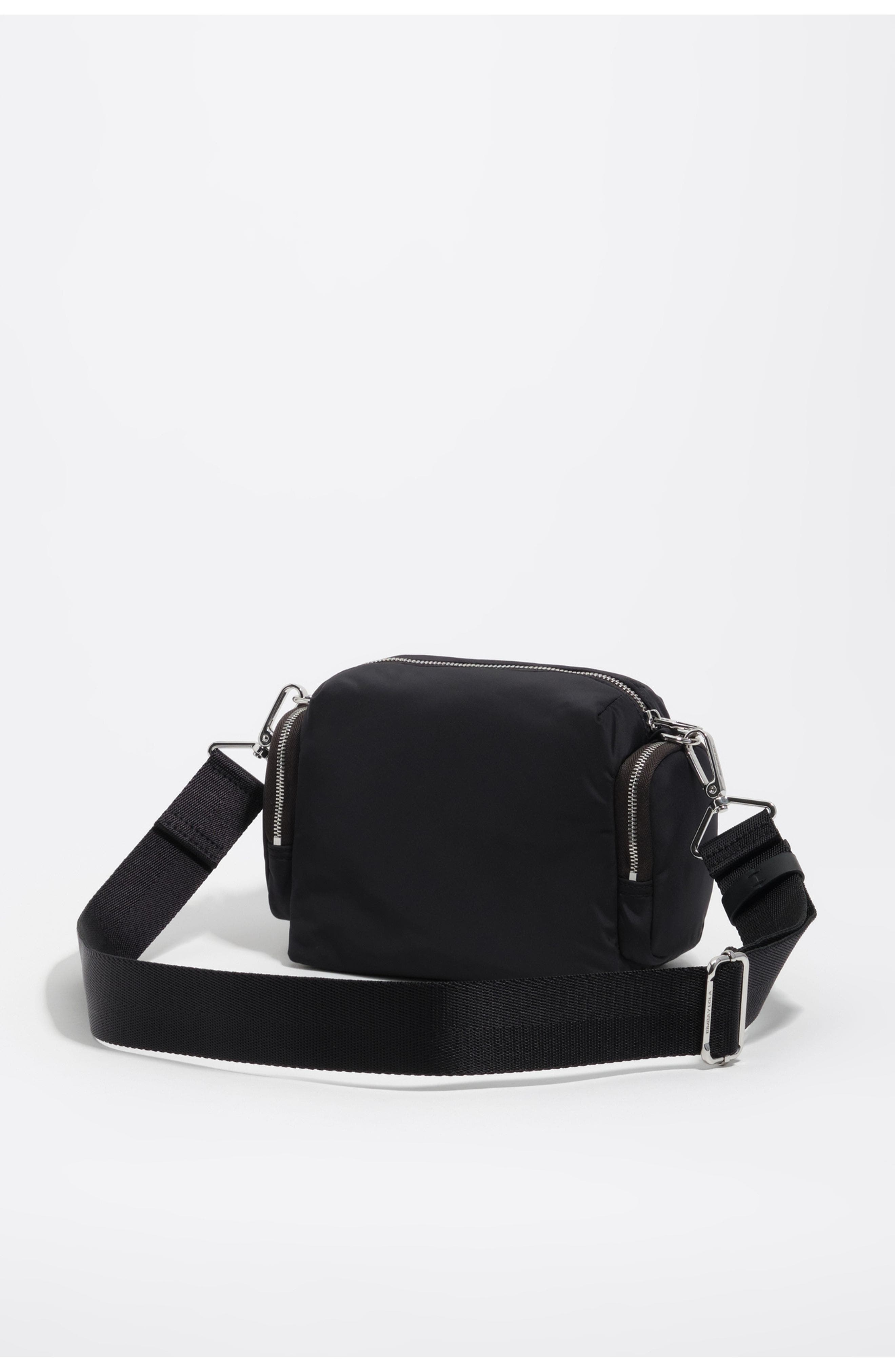 Bimba y Lola Compact Nylon Pocket Bag, Alternate, color, Dark Anthracite