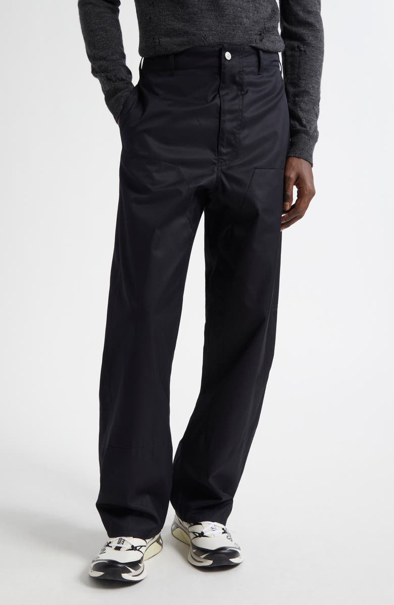 MM6 Maison Margiela Carpenter Pants, Main, color, Black