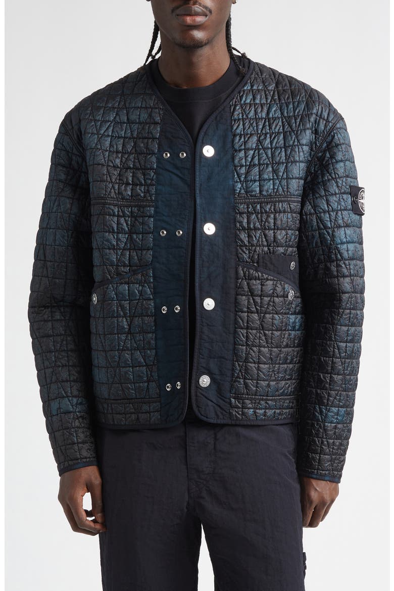 Quilted Jacket, Main, color, V0029 BLACK