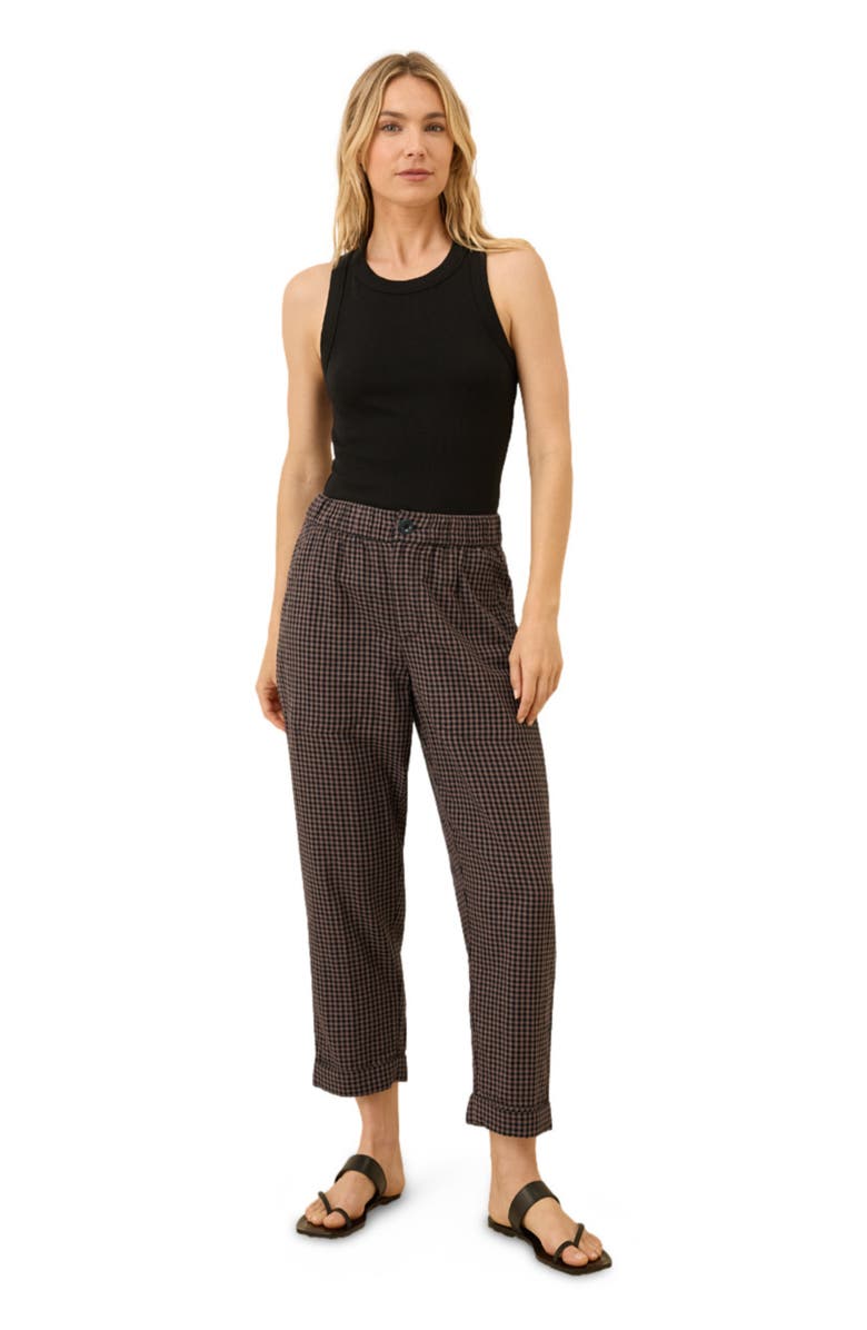 Pact Perfect Rib Racerback Tank, Main, color, Black