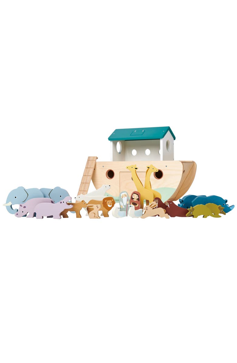 Tender Leaf Toys Noah's Ark Wooden Playset, Alternate, color, Multi