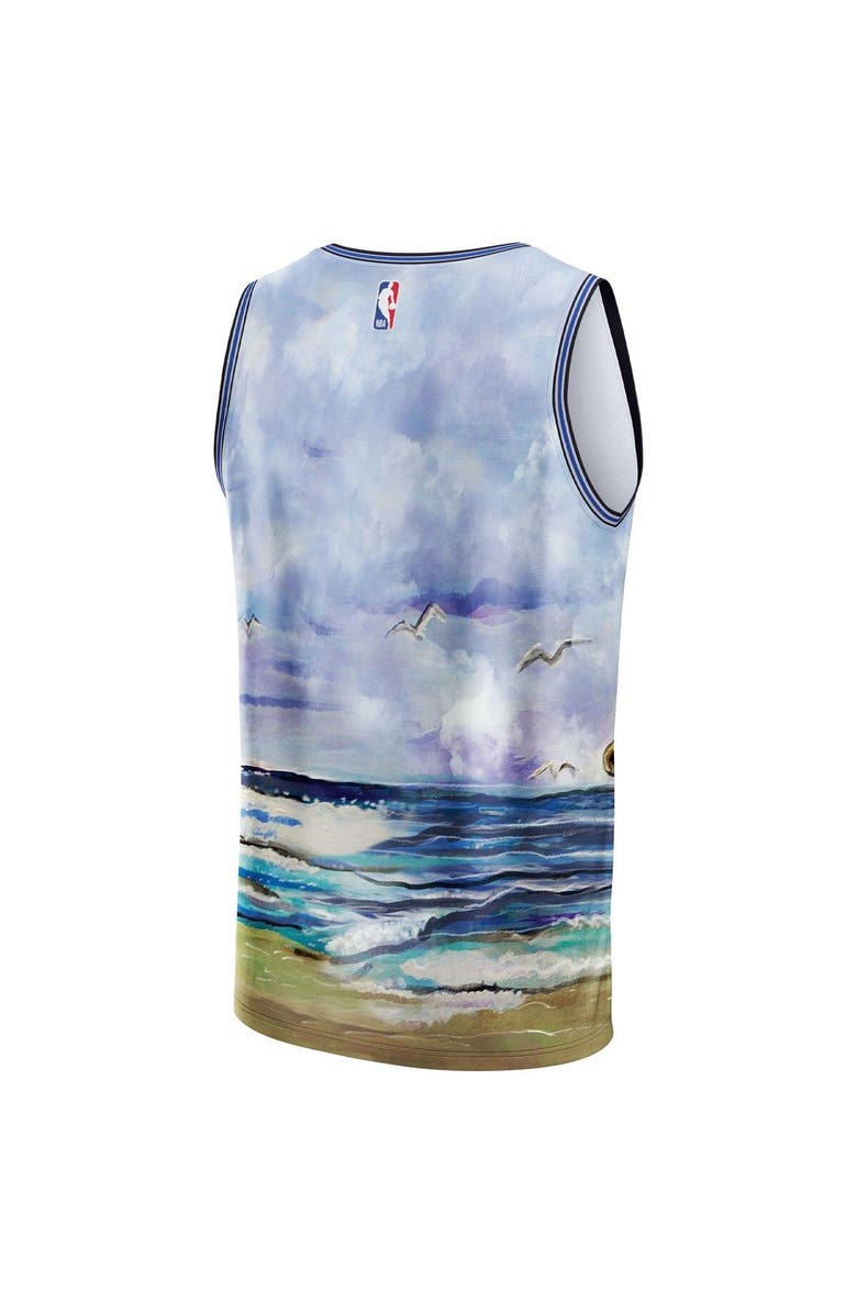 NBA X KIDSUPER Unisex NBA & KidSuper Studios by Fanatics Blue Dallas Mavericks Hometown Jersey, Alternate, color, Blue