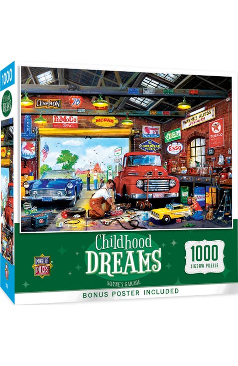 Wayne's Garage 1000 Piece Jigsaw Puzzle