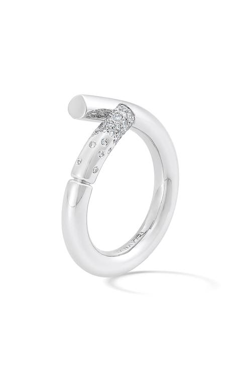 Oera Pavé Diamond Ring