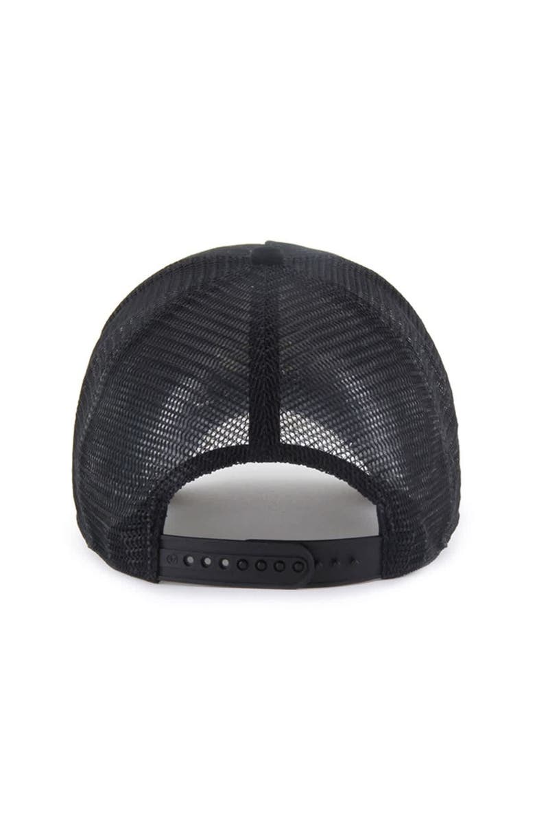 '47 Men's '47 Black Colorado Rockies Ballpark Offside Adjustable Trucker Hat, Alternate, color, Black