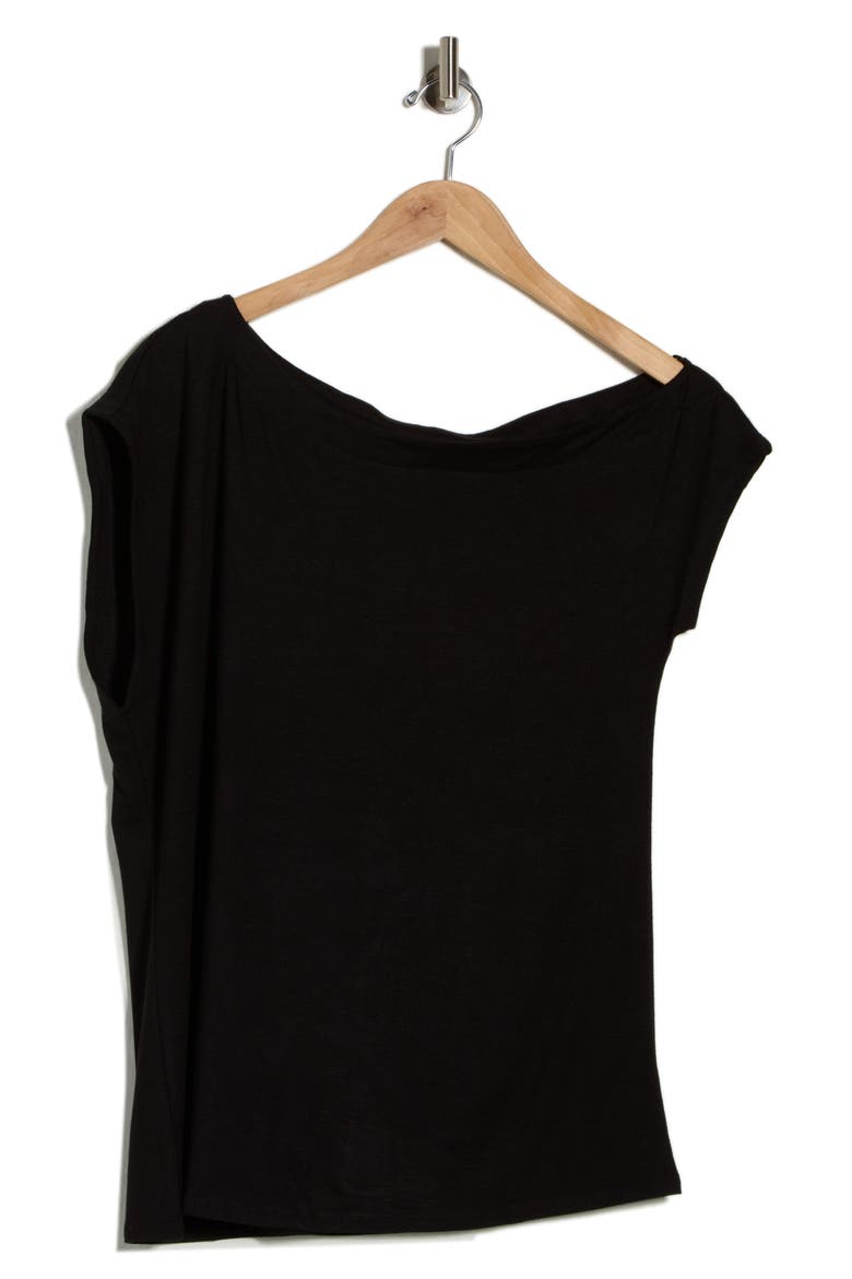 Marley Top, Alternate, color, BLACK