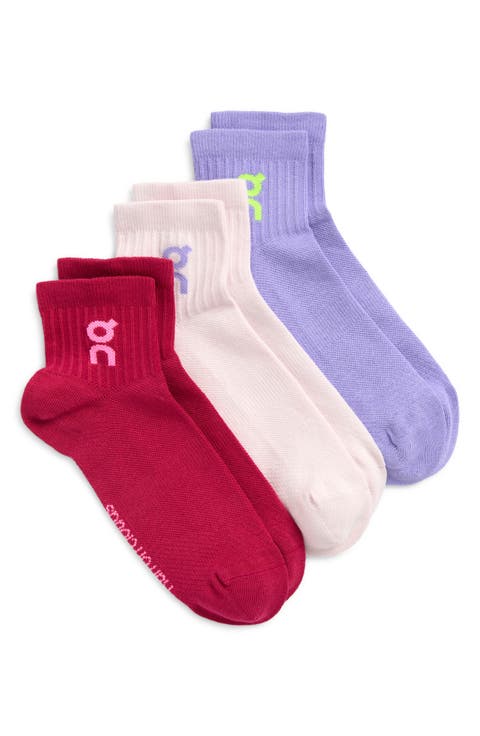 Logo Mid 3-Pack Socks