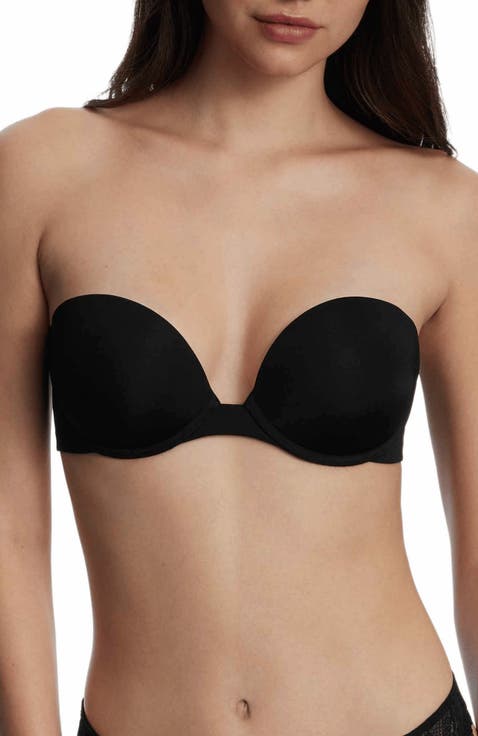 Breathless Strapless Plunge Push-Up Bra