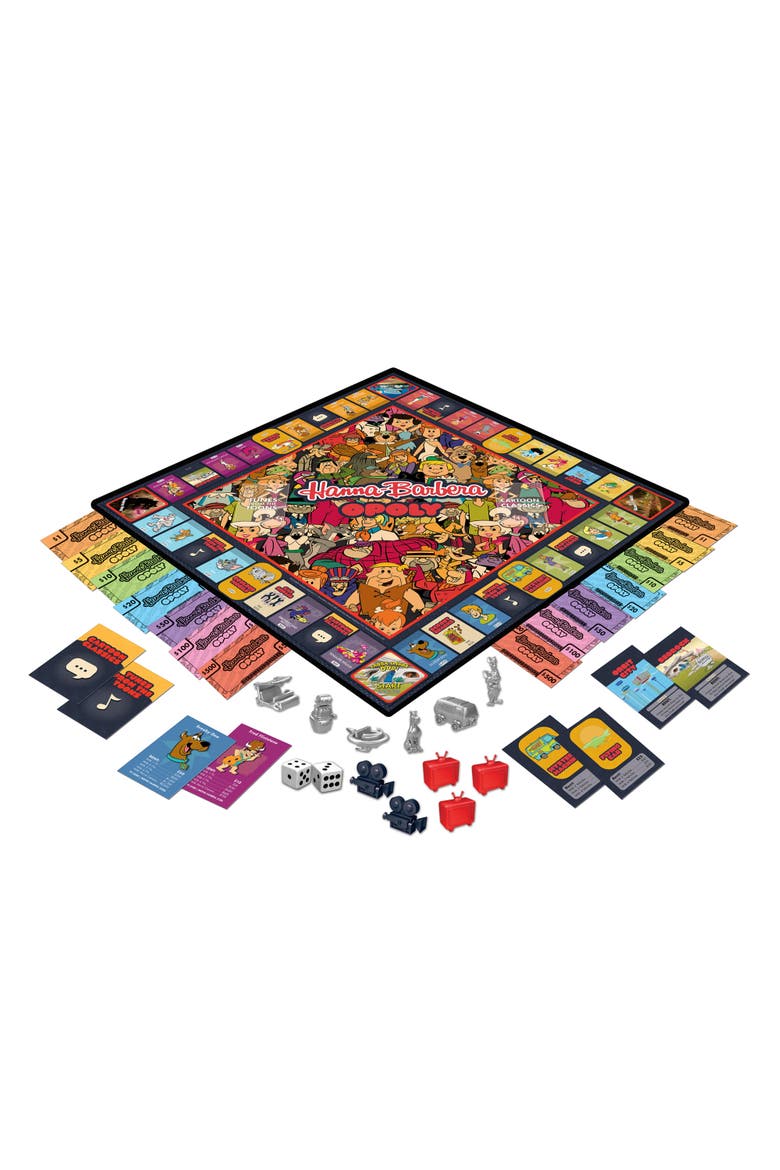 Hanna-Barbera Opoly Board Game, Alternate, color, Multicolor