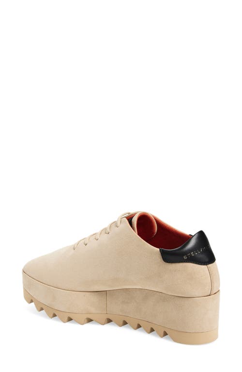 Stella Mccartney Sneakelyse Alter Suede Sneakers Desert In Neutral