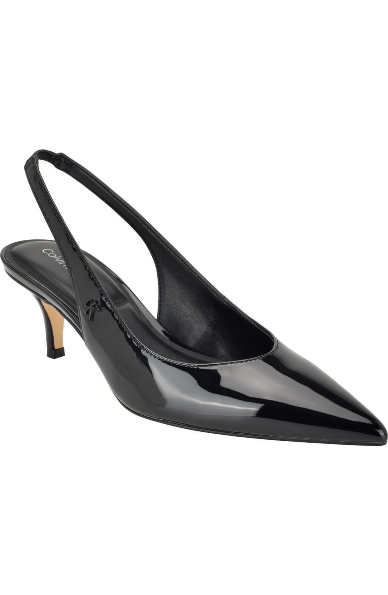 Calvin Klein Emersyn Pointed Toe Slingback Pump, Main, color,