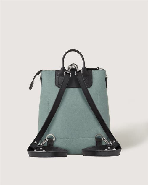 Graf & Lantz Graf Lantz Bedford Merino Wool Midi Backpack In Green